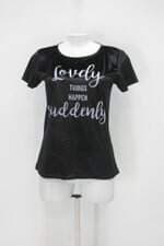 Blusa pernambucanas feminina preta com Silk