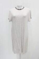 Vestido renner feminino bege mesclado