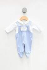 Macacão Infantil baby fashion azul