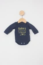 Macaquinho Infantil azul