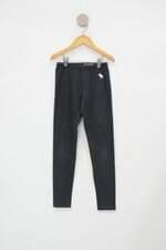 Calça legging Infantil abercrombie & fitch preta com silk