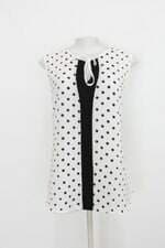 Blusa white color feminina branca com Recortes