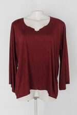 Blusa feminina vermelho vinho