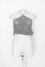 Top lala feminino cinza