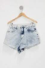 Shorts jeans feminino azul