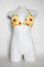 Top de biquíni feminino estampado com Bojo