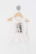 Vestido Infantil quimby estampado