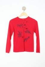 Blusa Infantil rovitex vermelha 