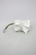 Necessaire feminina branca com Forro