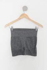 Biker Shorts feminina cinza