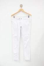 Calça de sarja sawary feminina branca