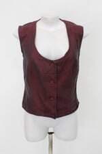 Colete feminino vermelho