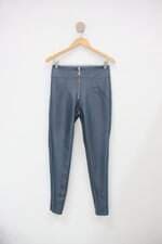 Calça de tecido bobo bourgeoisboheme feminina azul