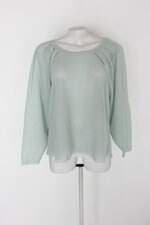 Blusa mango suit feminina verde