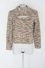 Blusa paula meinberg feminina estampada com Recortes