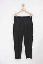 Calça de tecido spezzato feminina preto