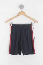 Bermuda Infantil azul com listra 