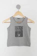 Regata Infantil we love gloss cinza com Silk