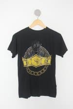 Camiseta juvenil house of the dragon piticas preta