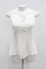 Regata c&a feminina off-white com Recortes