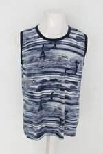 Blusa regata masculina estampada