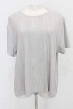 Blusa marisa feminina cinza listrada