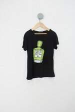 Blusa Infantil nosh preta com Paetê 