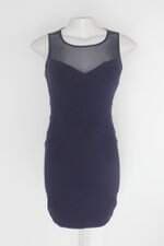 Vestido b.darlin feminina azul com Tule