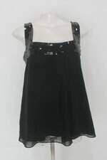 Blusa gregory feminina preto com Paetê