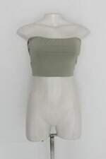 Blusa cropped feminina verde