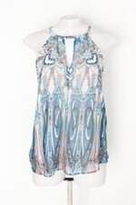 Blusa le lis blanc feminina estampada com Bordado e Forro