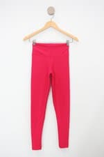 Calça Legging feminina rosa com Nervura