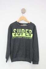 Camiseta manga longa Infantil cinza com Silk