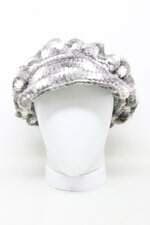 Boina feminina estampada