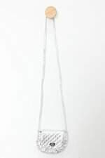 Bolsa transversal gloss feminina prata