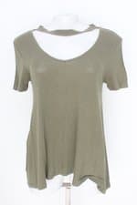 Blusa zara feminina verde