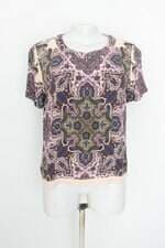 Blusa Forever 21 feminina estampada com Fenda