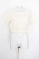 Blusa Cropped Renner feminina off-white