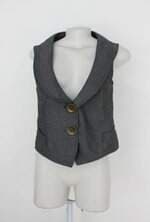 Colete feminino preto